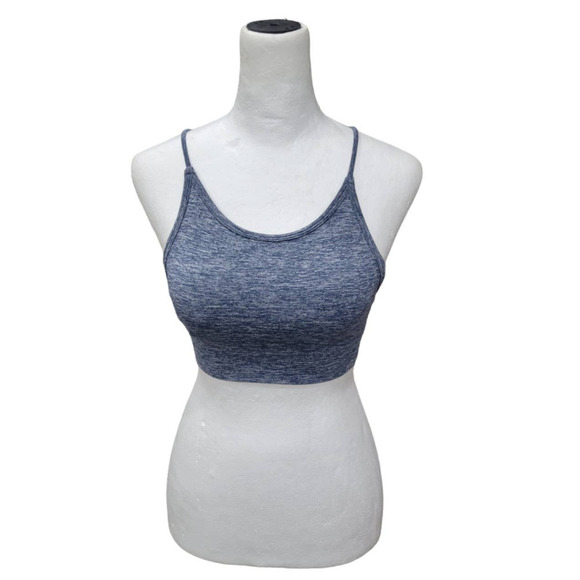 BuffBunny Womens Resource Seamless Sports Bra Size XXS Blue - Picture 2 of 10